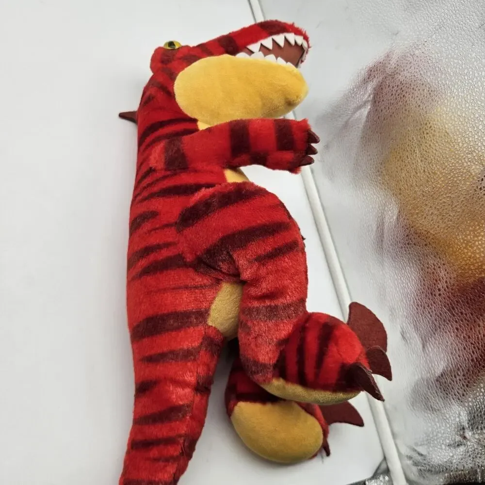Build-A-Bear Workshop‎ Red T-Rex Dinosaur Plush Stuffed Animal Toy BAB